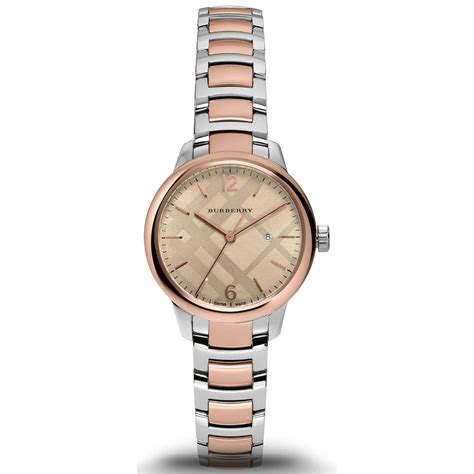 burberry ladies watch two tone|Burberry Watches .